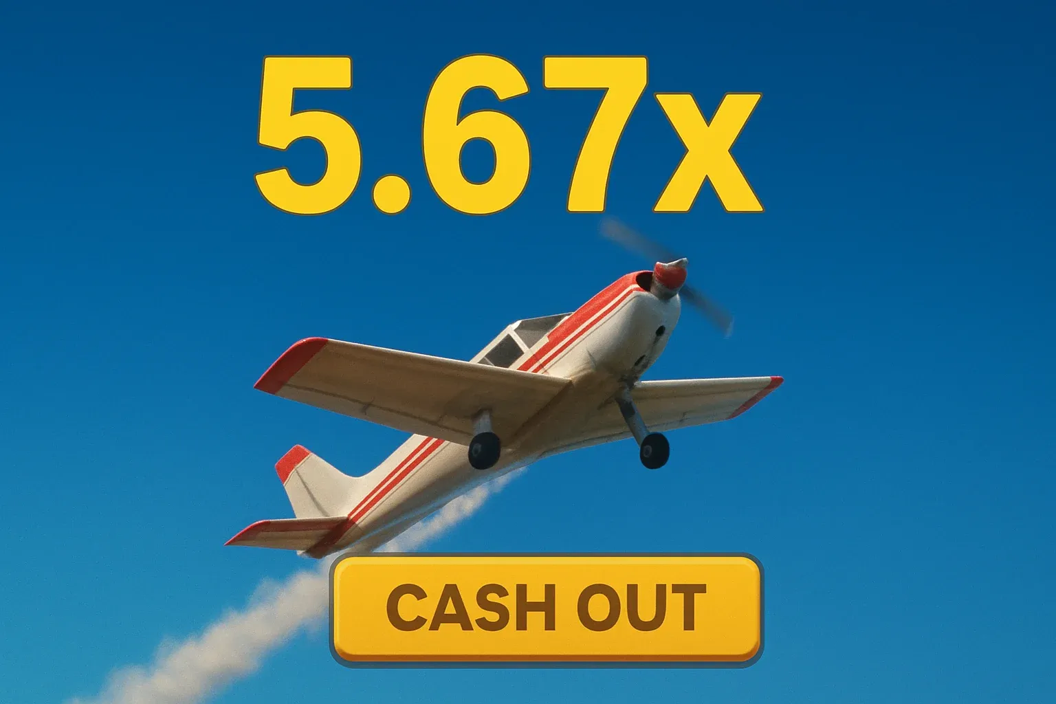 Small plane soaring upward with 5.67x multiplier in Philippine casino